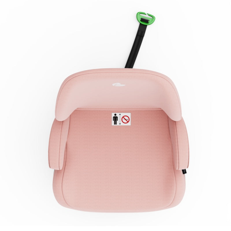 Pre-order Baby Brightness CloudLift Pro Half Booster Seat with ISOFIX and Backrest - Pink - image 8