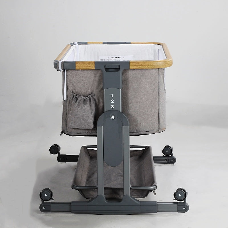 Baby Brightness Co Sleeper Bassinet Grey - image 17
