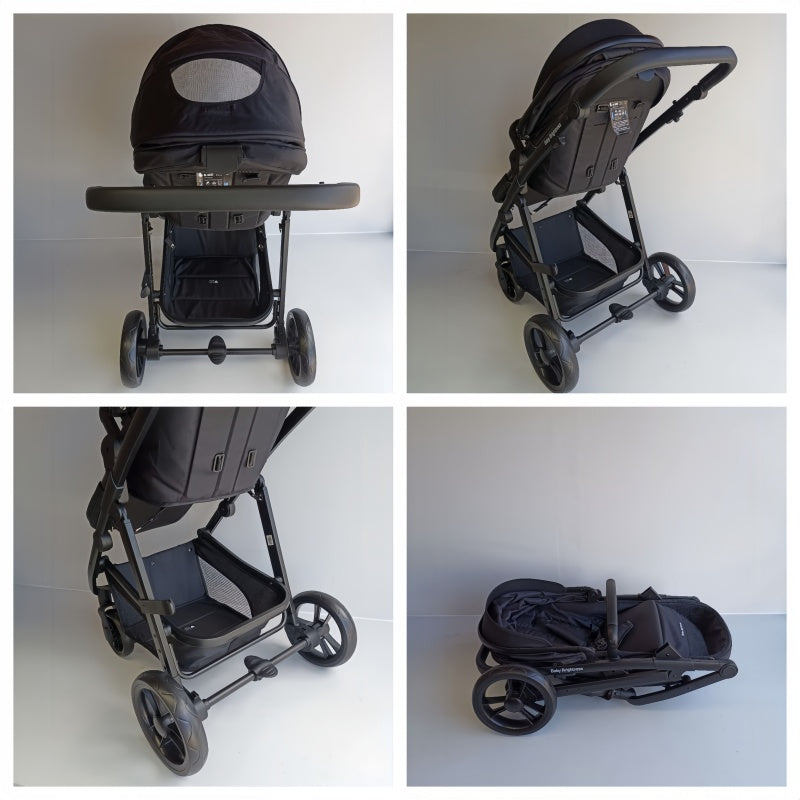 Pre-order Newborn Pram – Palms 1+ Stroller with Carrycot + Infant Capsule + 360 Car Seat and Rotating ISOFIX B - image 8