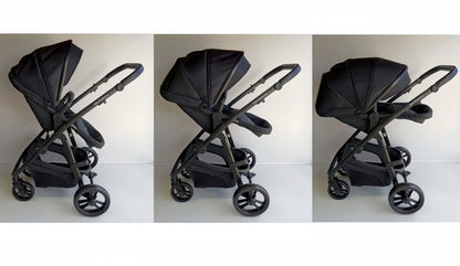 Pre-order Newborn Pram – Palms 1+ Stroller with Carrycot + Reclining Infant Capsule + 360 Car Seat and Rotatin - image 4