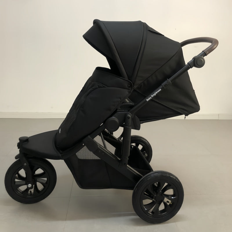 Pre-order Newborn Pram – EasyGo 1+ Three Wheel Stroller + Carrycot + Infant Capsule + 360 Car Seat and Rotatin - image 12