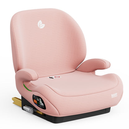 Pre-order Baby Brightness CloudLift Pro Half Booster Seat with ISOFIX and Backrest - Pink - image 2