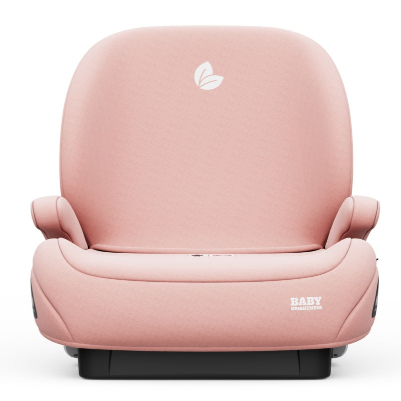 Pre-order Baby Brightness CloudLift Pro Half Booster Seat with ISOFIX and Backrest - Pink - image 4