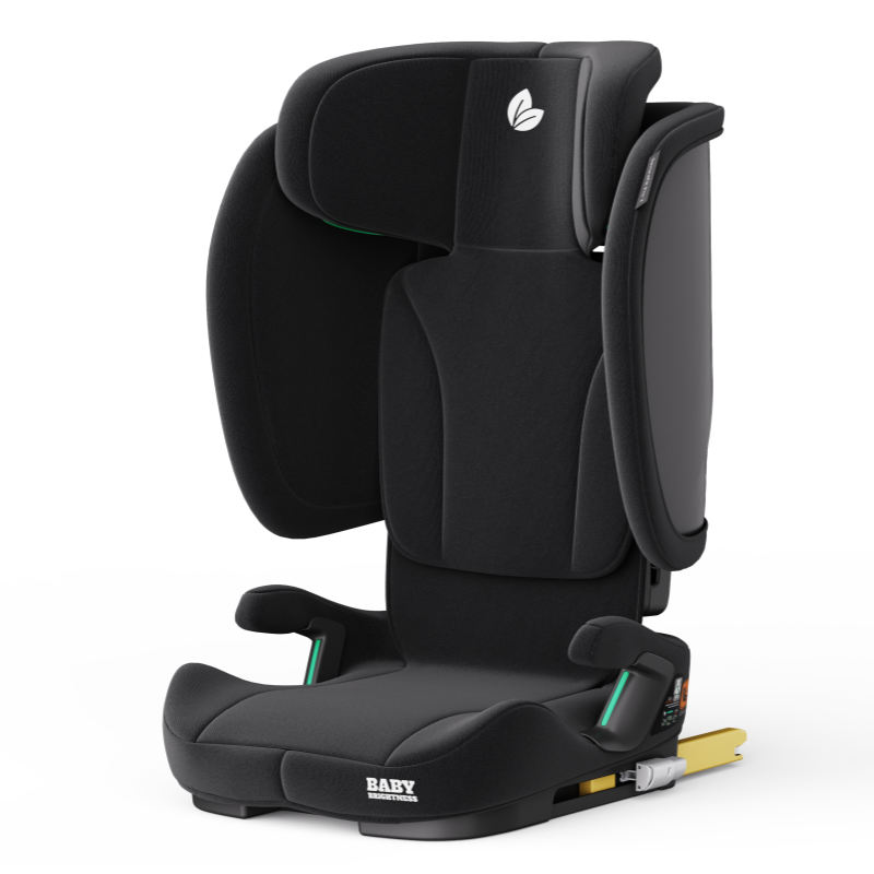 Baby Brightness SecureFit Pro 2 Portable Travel Booster Car Seat Black - image 3