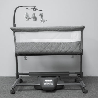 Pre-order Baby Brightness ZYLA Electric Baby Bassinet Bedside Sleeper – Grey