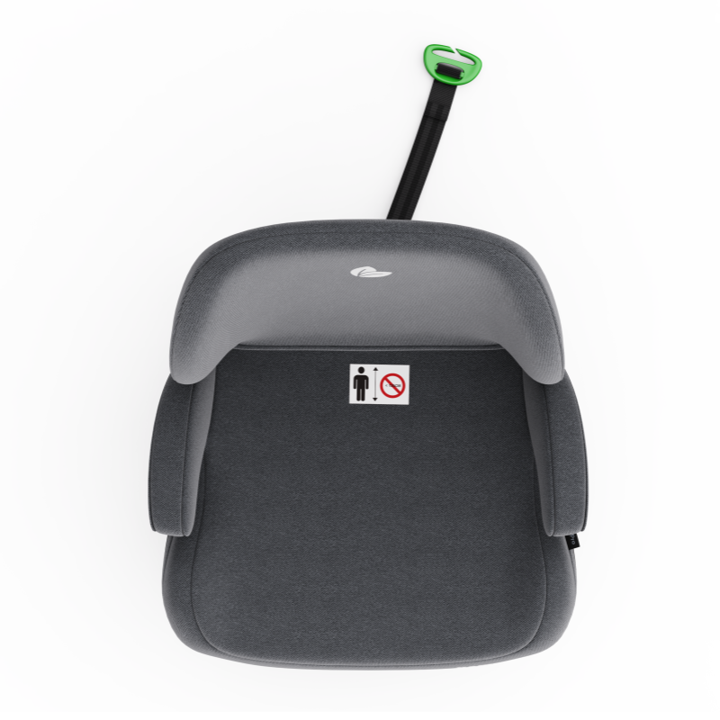 Pre-order Baby Brightness CloudLift Pro Half Booster Seat with ISOFIX and Backrest - Grey - image 9