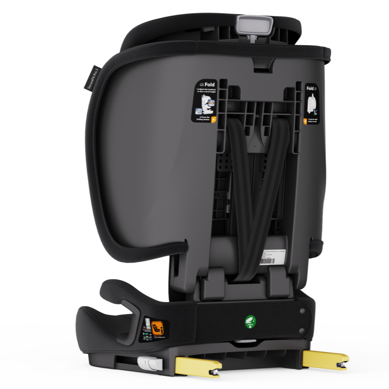 Baby Brightness SecureFit Pro 2 Portable Travel Booster Car Seat Black - image 9