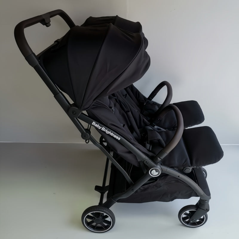 Double Pram – FlexGo Duo with Infant Capsule (Black) - image 6