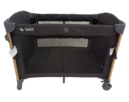 Baby Brightness 4 in 1 Portacot Black - image 12