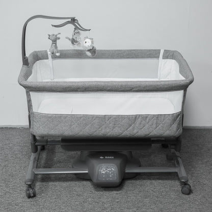 Pre-order Baby Brightness ZYLA Electric Baby Bassinet Bedside Sleeper – Grey