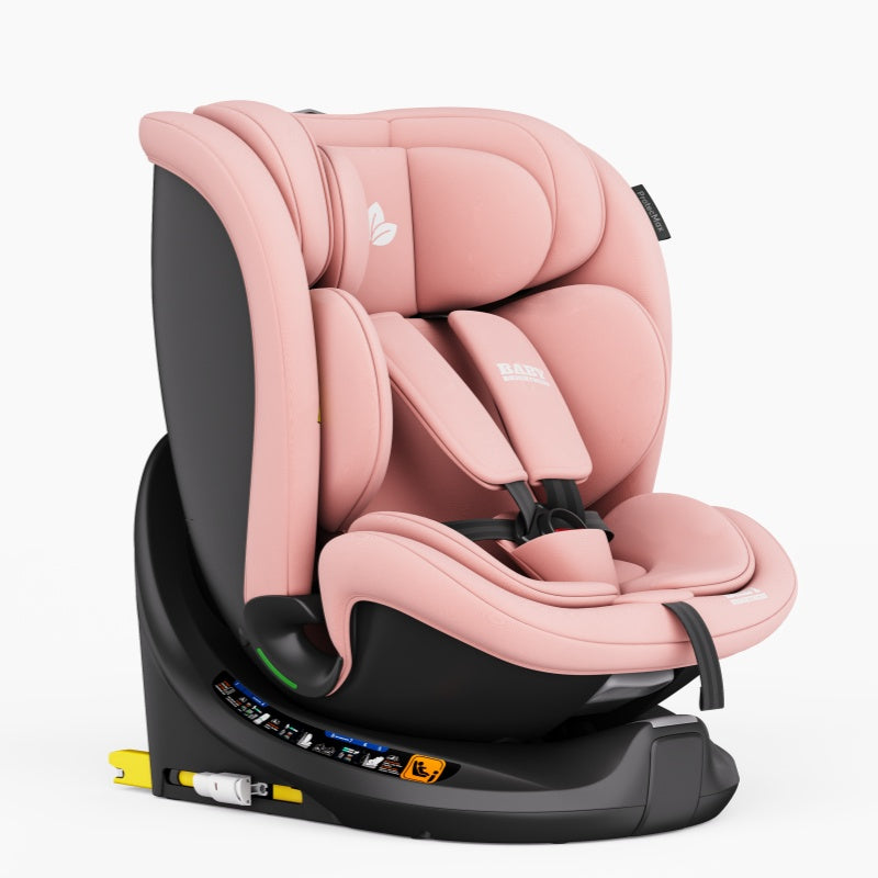 360° Rotating Baby Car Seat – Baby Brightness ProtecMax Pink - image 16