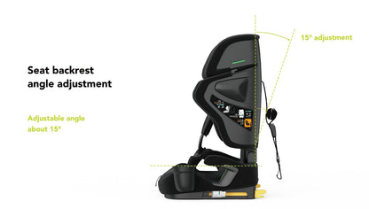 Baby Brightness Fortress Pro Portable Travel Booster Car Seat Black - image 12