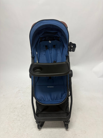 Skyra 2-in-1 Newborn Pram & Bassinet Stroller（Blue）