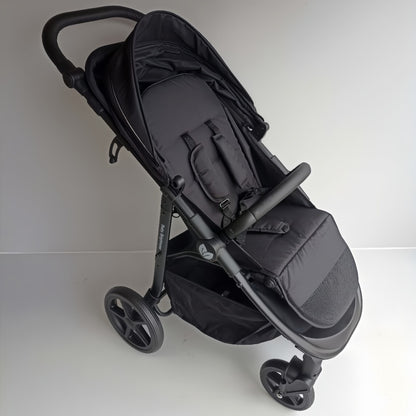 Pre-order Newborn Pram – Poplar Stroller with Carrycot and Reclining Car Seat (Grey) - image 9