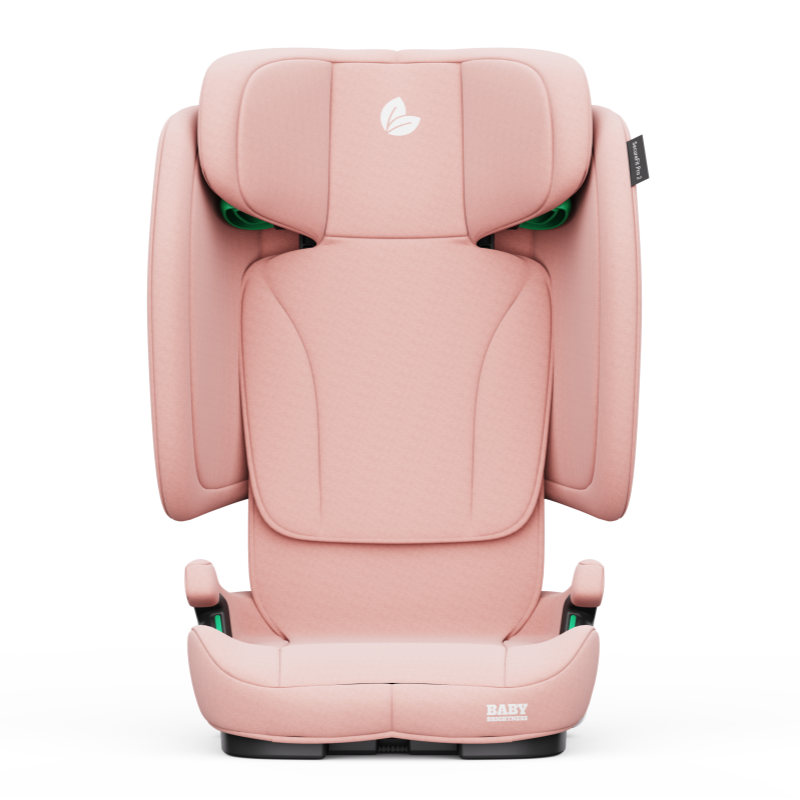 Baby Brightness SecureFit Pro 2 Portable Travel Booster Car Seat Pink - image 9