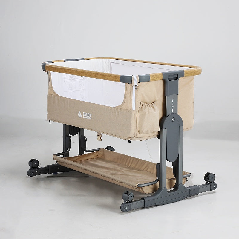 Baby Brightness Co Sleeper Bassinet Beige - image 13