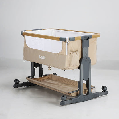 Baby Brightness Co Sleeper Bassinet Beige - image 13