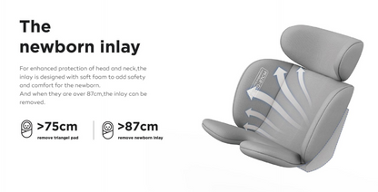 Pre-order 360° Rotating Baby Car Seat – Baby Brightness ShieldMax Plus Grey - image 13