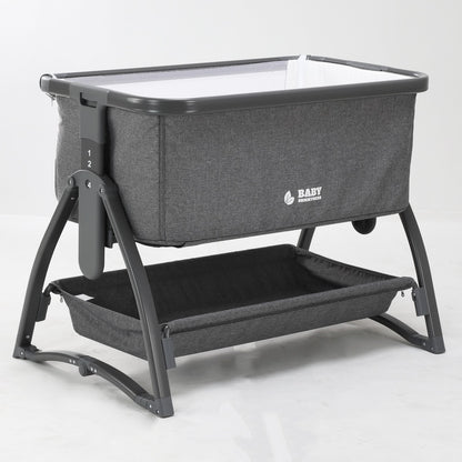 Baby Brightness Co Sleeper Bassinet Dark Grey