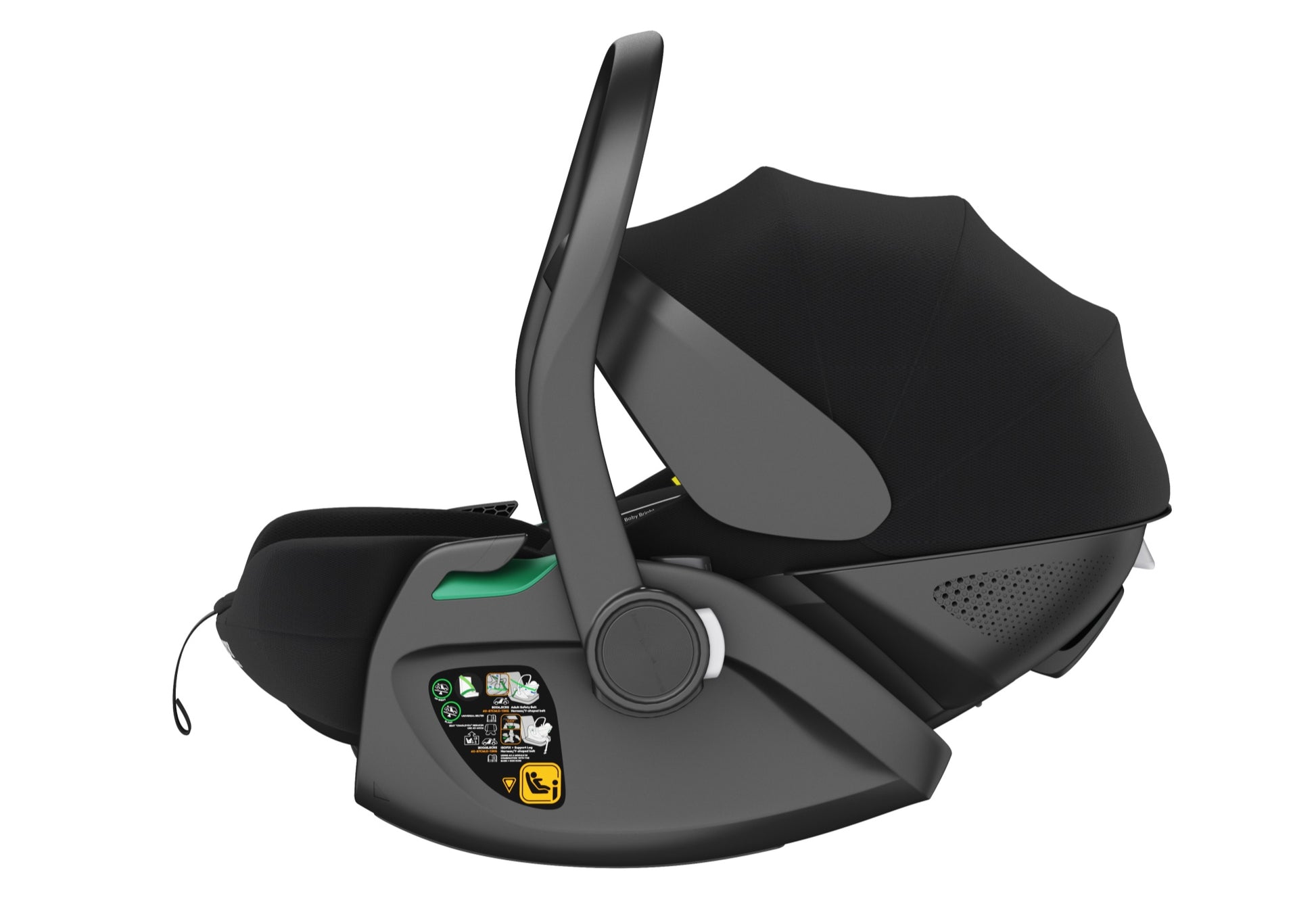 Pre-order Newborn Pram – Palms 2+ Stroller with Carrycot, Reclining Car Seat and Rotating ISOFIX Base(Grey) - image 36