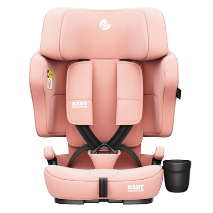 Baby Brightness Fortress Pro Portable Travel Booster Car Seat Pink - image 3