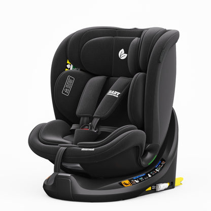 Pre-order 360° Rotating Baby Car Seat – Baby Brightness ProtecMax Black - image 2