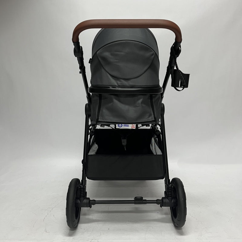 Pre-order Skyra 2-in-1 Newborn Pram & Bassinet Stroller and Car Seat (Black) - image 7