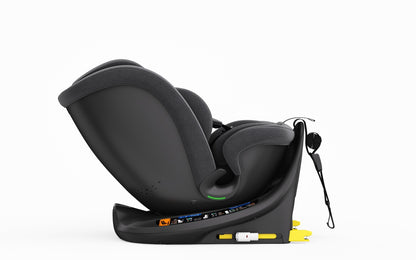 360° Rotating Baby Car Seat – Baby Brightness ProtecMax Grey - image 4