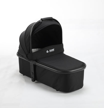 Pre-order Hill All Terrain Jogging Baby Stroller with Carrycot and Reclining Car Seat (Black） - image 30