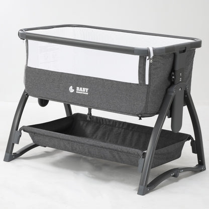Baby Brightness Co Sleeper Bassinet Dark Grey