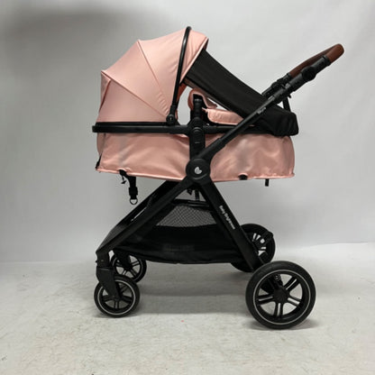 Pre-order Skyra 2-in-1 Newborn Pram & Bassinet Stroller and Reclining Car Seat with Rotating ISOFIX Base(Pink) - image 17