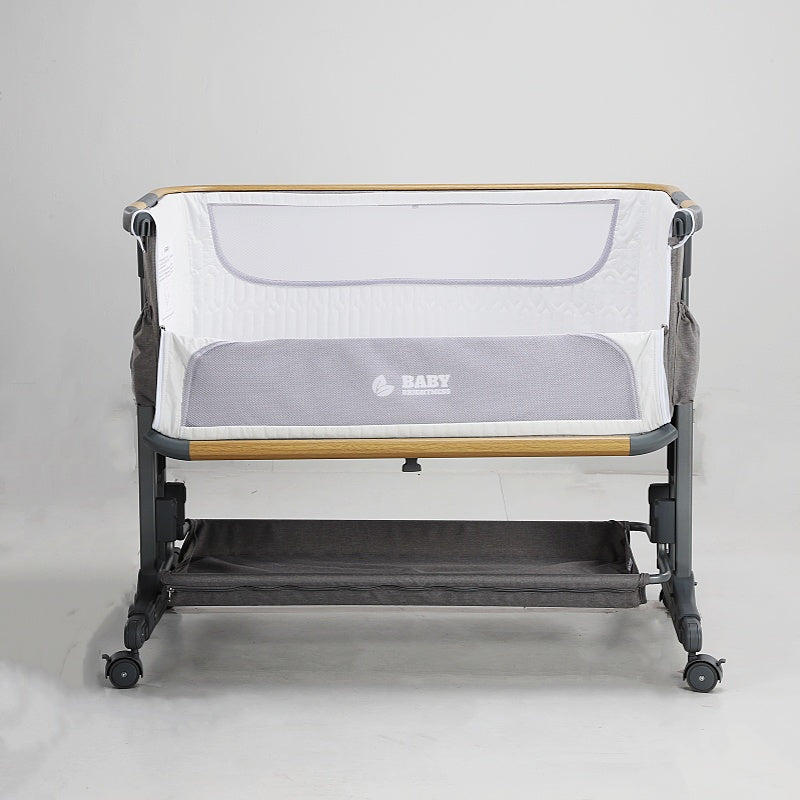 Baby Brightness Co Sleeper Bassinet Grey - image 14