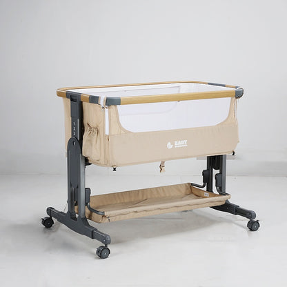 Baby Brightness Co Sleeper Bassinet Beige - image 12