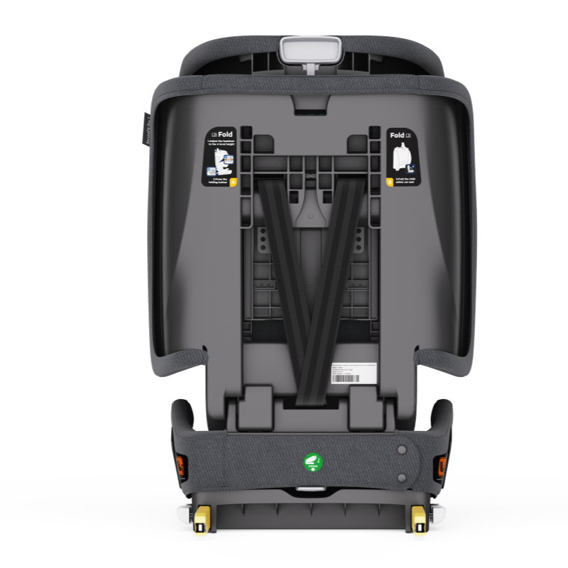 Baby Brightness SecureFit Pro 2 Portable Travel Booster Car Seat Grey - image 6