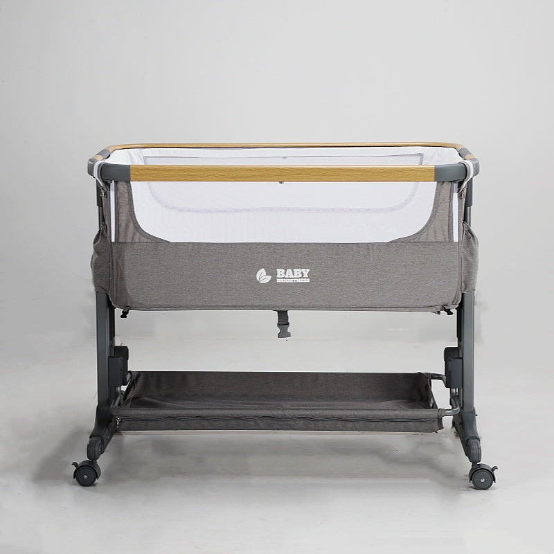 Baby Brightness Co Sleeper Bassinet Grey - image 15