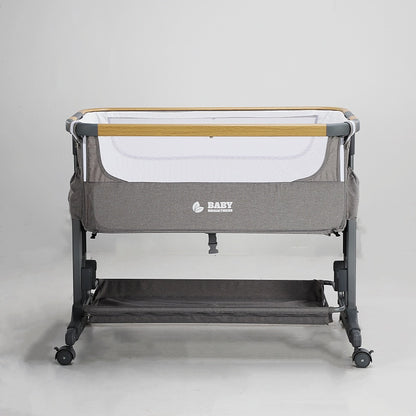 Baby Brightness Co Sleeper Bassinet Grey - image 15
