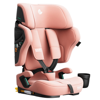 Baby Brightness Fortress Pro Portable Travel Booster Car Seat Pink - image 2