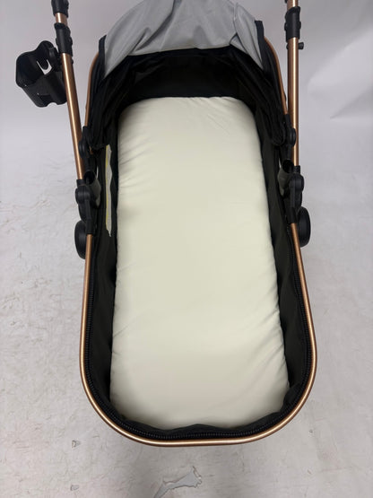 Skyra 2-in-1 Newborn Pram & Bassinet Stroller（Blue）