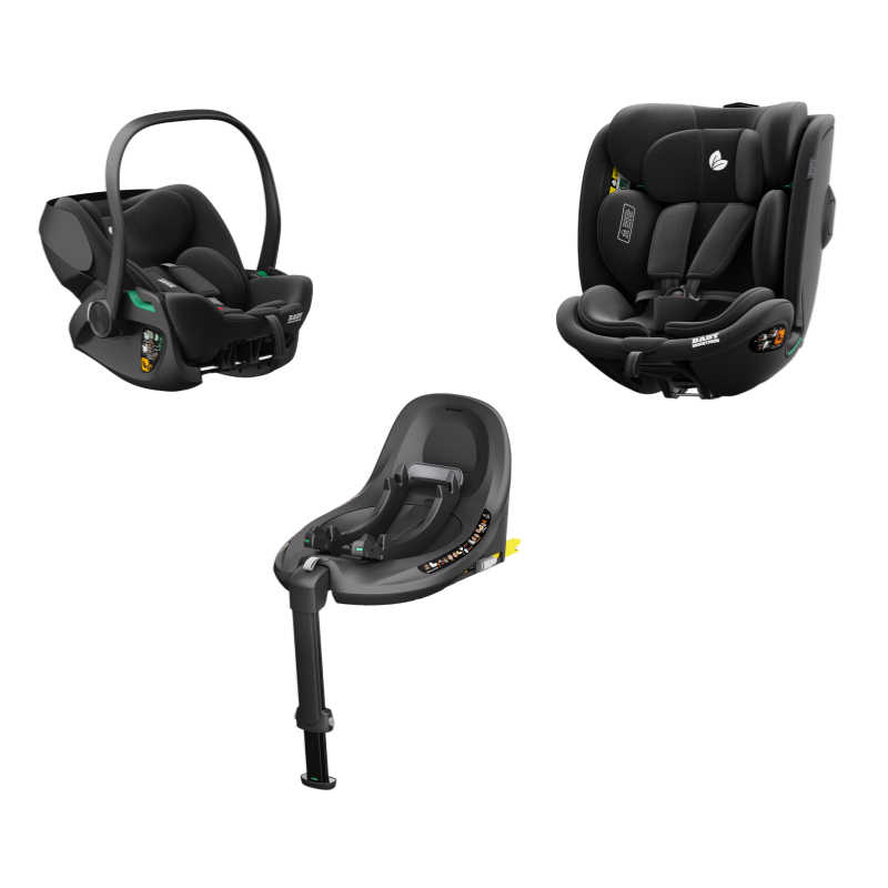 Pre-order Newborn Pram – Palms 2+ Stroller with Carrycot+ Reclining Infant Capsule + 360 Car Seat and Rotating - image 32