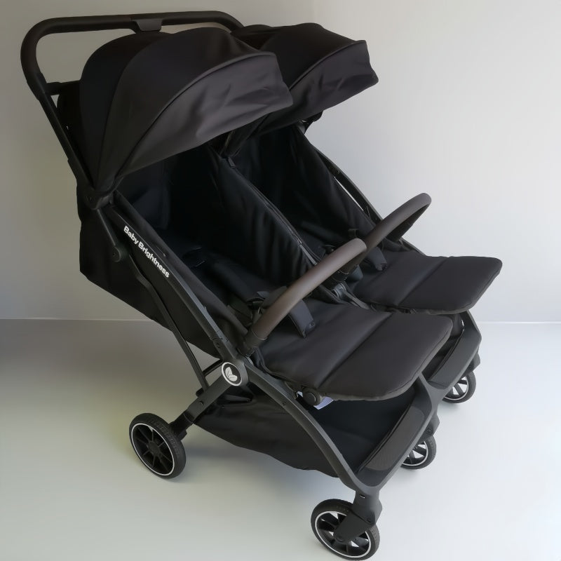 Double Pram – FlexGo Duo with Reclining Infant Capsule and Rotating ISOFIX Base(Black) - image 7