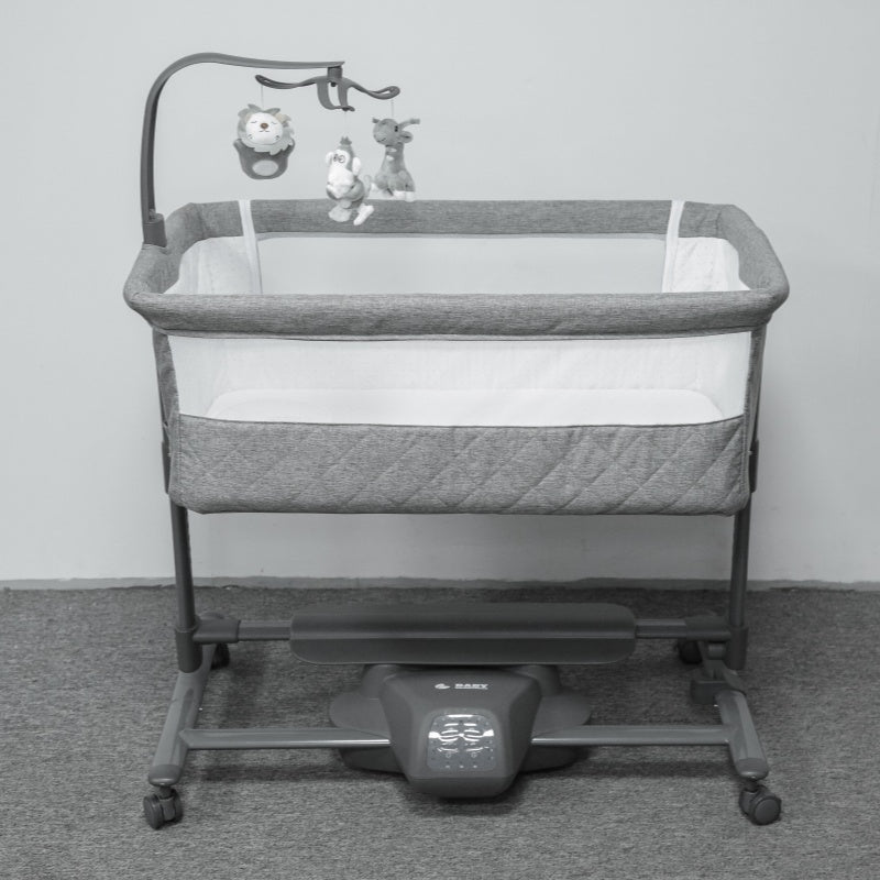 Pre-order Baby Brightness ZYLA Electric Baby Bassinet Bedside Sleeper – Grey